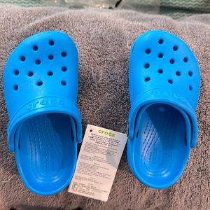 Crocs Toddlers Sizes 8 Blue New